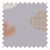 Pepper Patch Hearts in Mauve Roller Blind