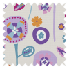 Speciality Pink Garden Roller Blind