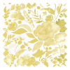 Watercolour Flowers in Yellow