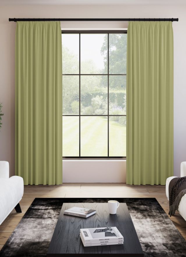 Opulant Faux Silk Blushed Olive