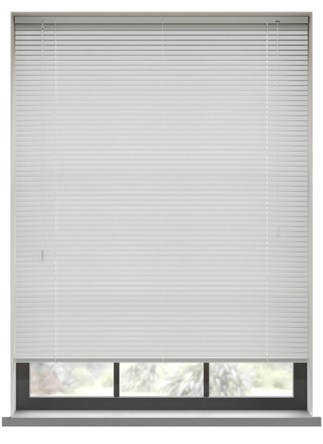 Satin Milk White Aluminium Venetian