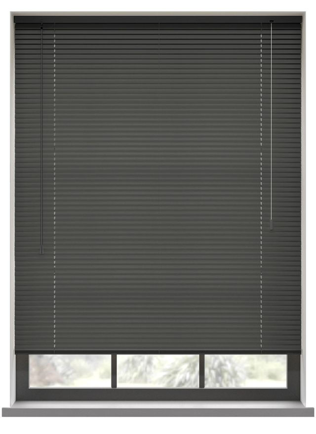 Satin Graphite Aluminium Venetian
