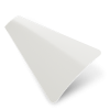 Gloss Soft White Aluminium Venetian 