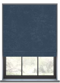 Faux Suede Denim Blue