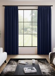 Koi Faux Silk Blue