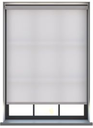 Burst Soft Grey - Electric Roller Blind