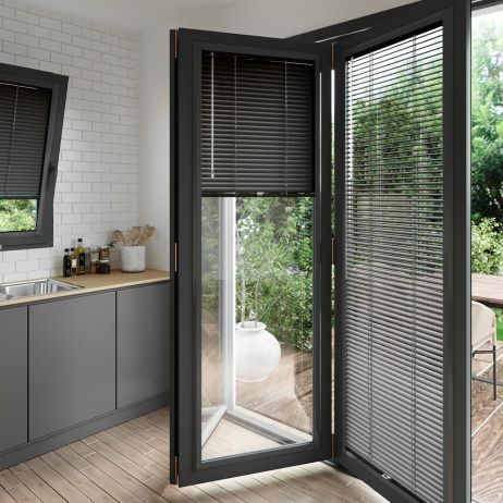 Dark Grey Perfect Fit Aluminium Blind 