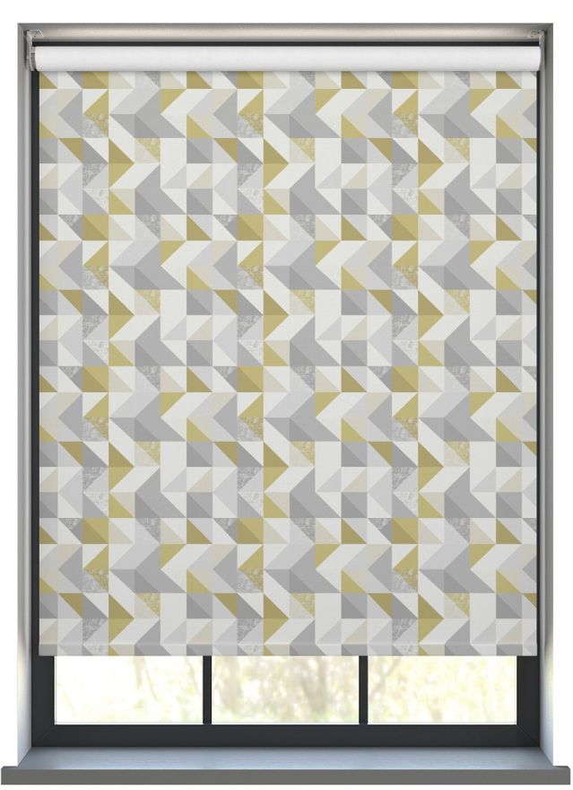 Aztec Golden Temple Roller Blind