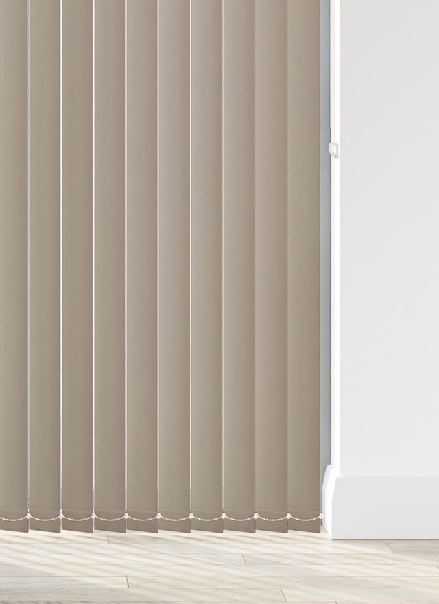 Amor Suede Vertical Blind