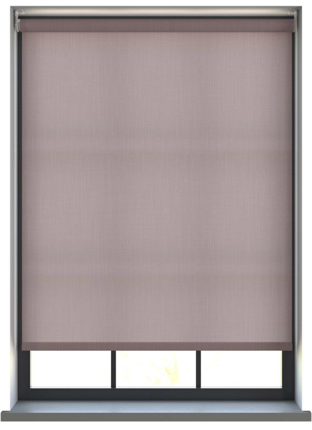 Woven Plum Roller Blind
