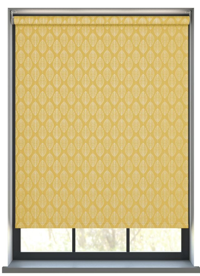 Linden Mustard Roller Blind