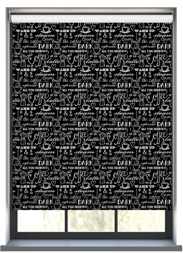 Cafe Americano Roller Blind