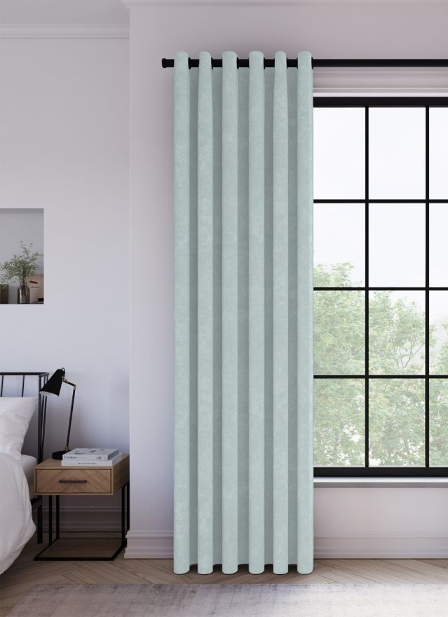 Faux Suede Soft Blue