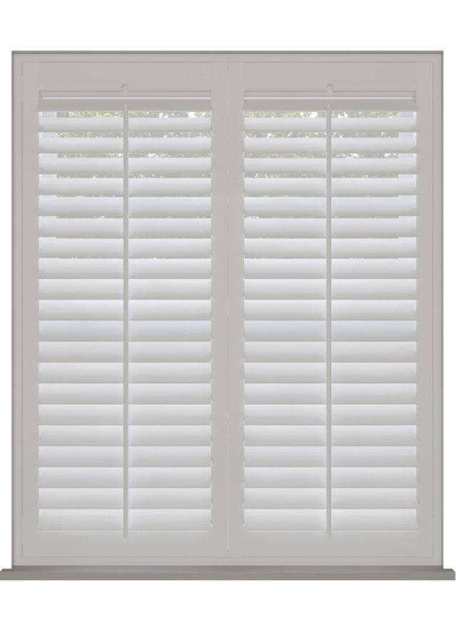Silk White Full Height Shutter