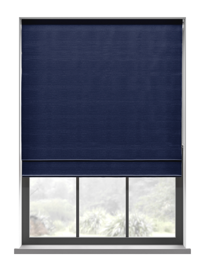Koi Faux Silk Blue