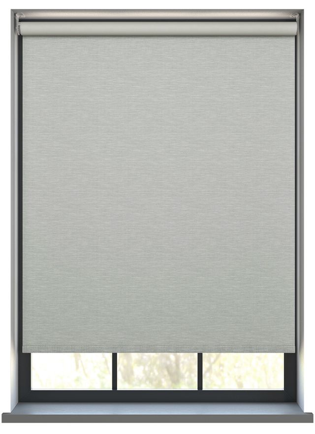 Weave Dark Mist Roller Blind