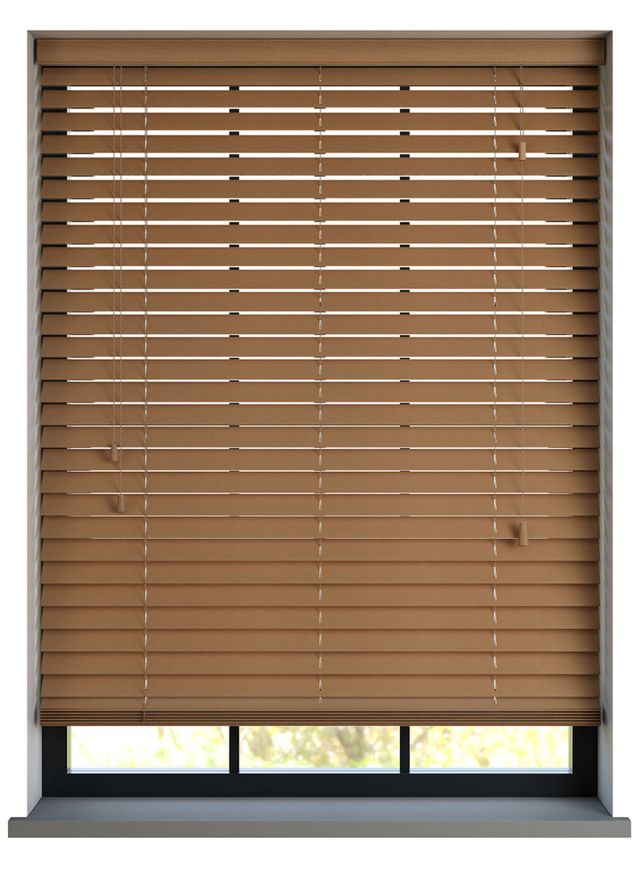 Real Wood Mid Brown Venetian