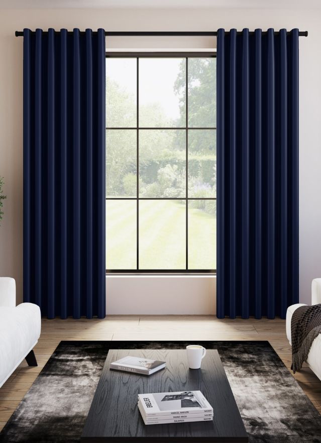 Koi Faux Silk Blue