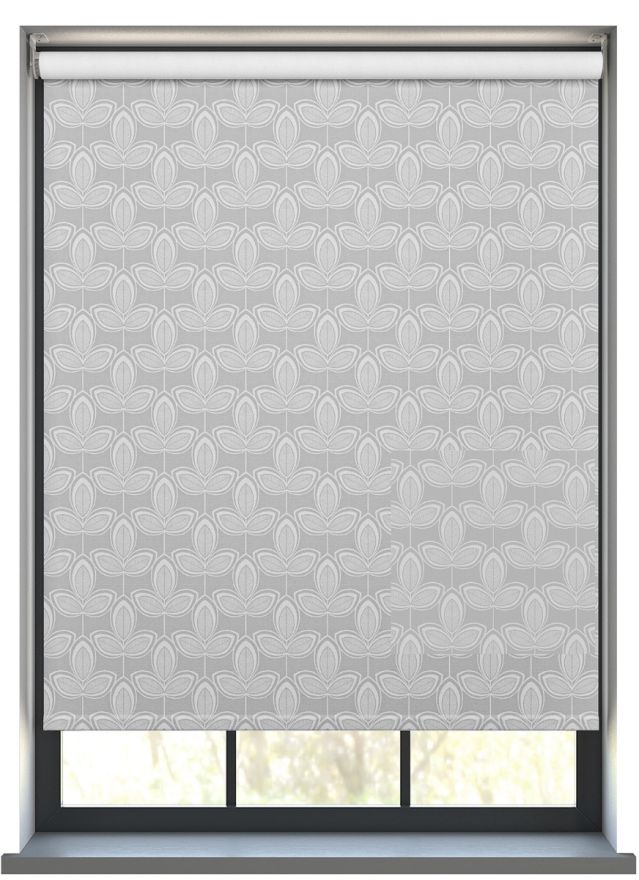 Leafy Evening Mist Roller Blind