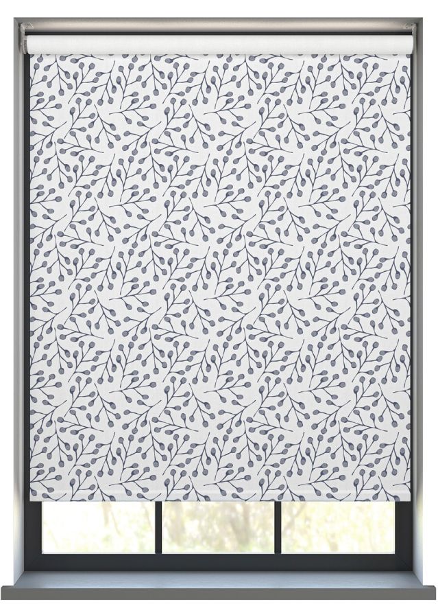Leafy Winter Sprig Roller Blind