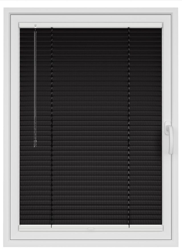 Jet Black Perforated Stick Fit