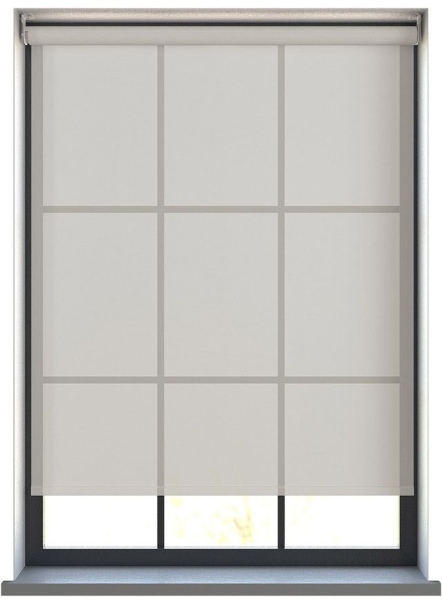 Haze Soft Grey Voile Roller Blind