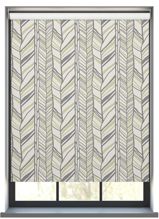 Pacific Chevrons in Multi Roller Blind