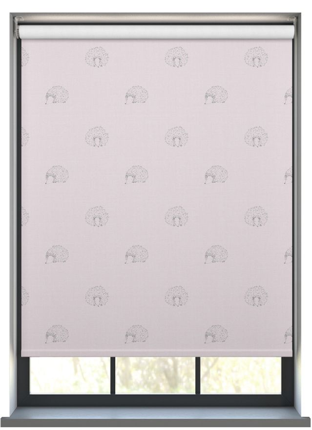 Prickle Pals in Crepe-Pink Roller Blind