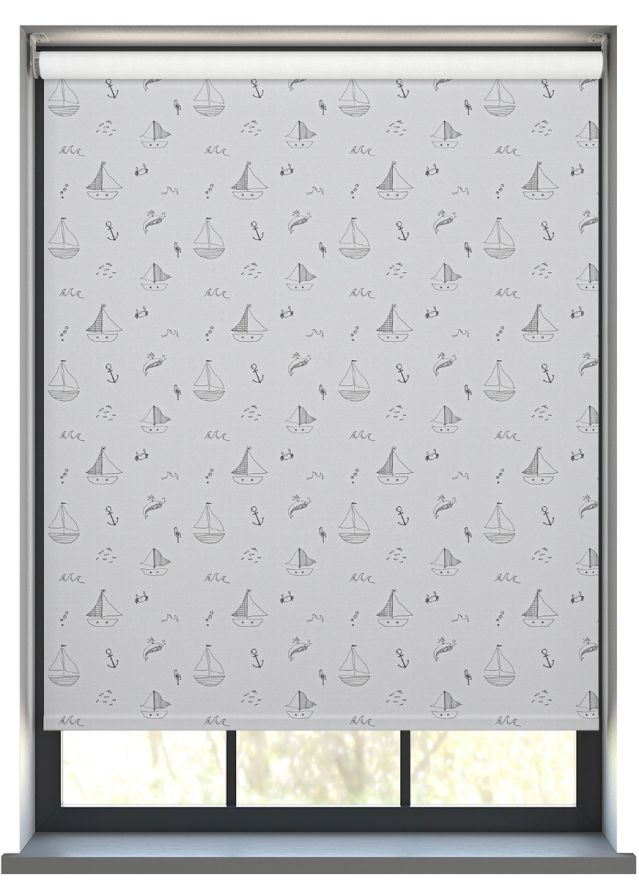 Regatta Grey Sailor Roller Blind