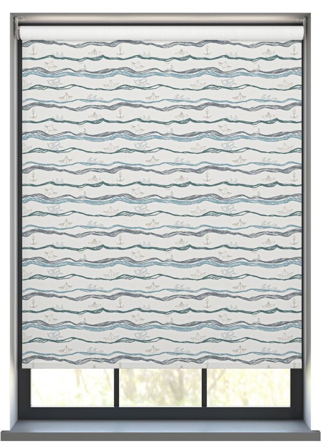 Shore Thing in Cream Roller Blind