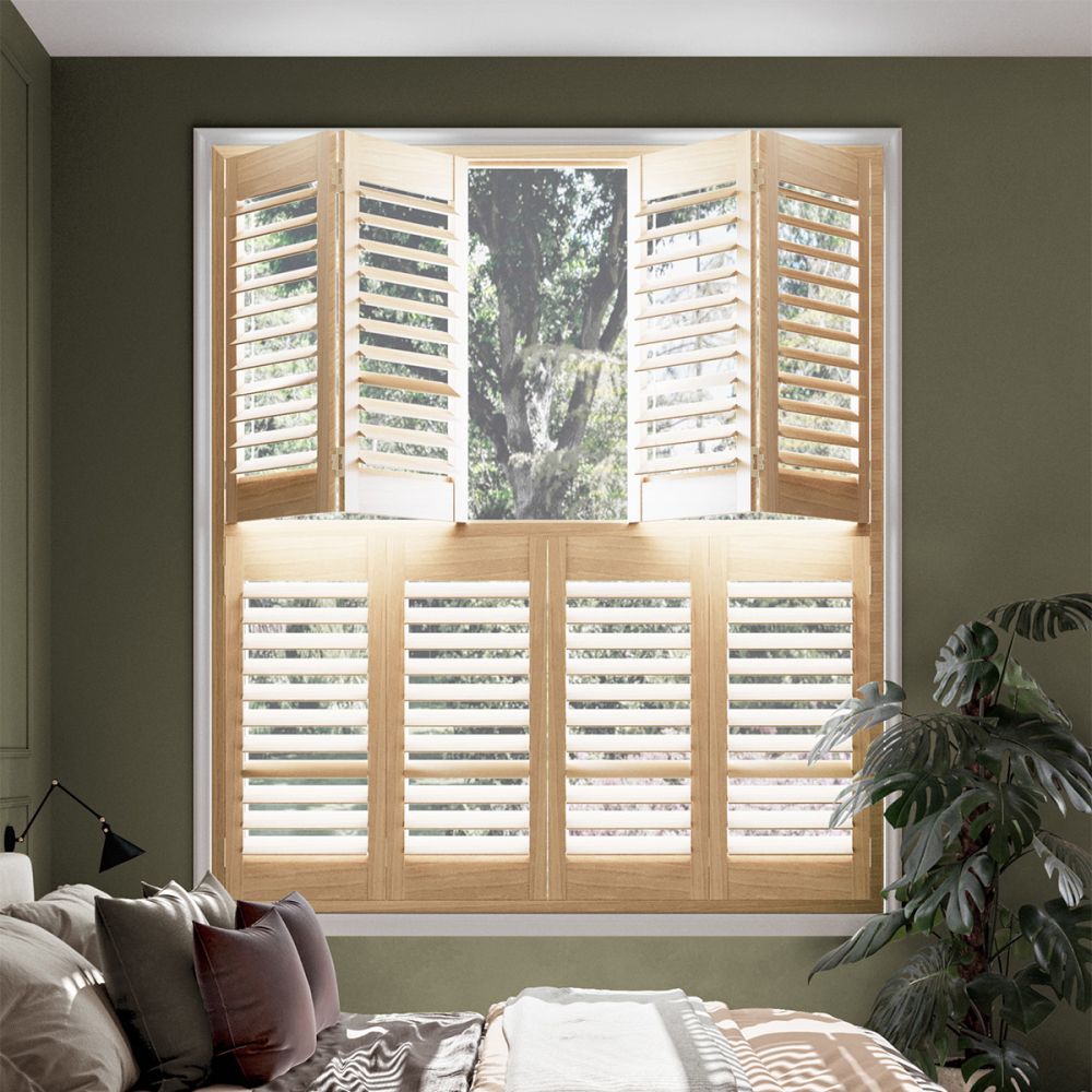 Natural Tier on Tier Shutter