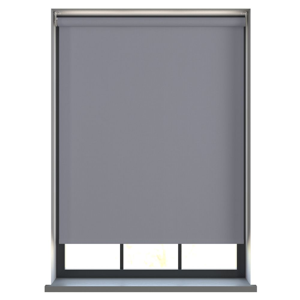 Amor Stormy Grey - Electric Roller Blind