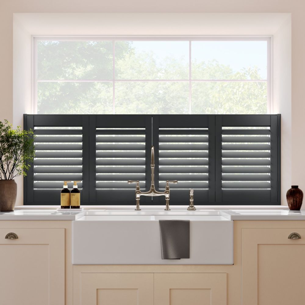 Black Grey Cafe Shutter