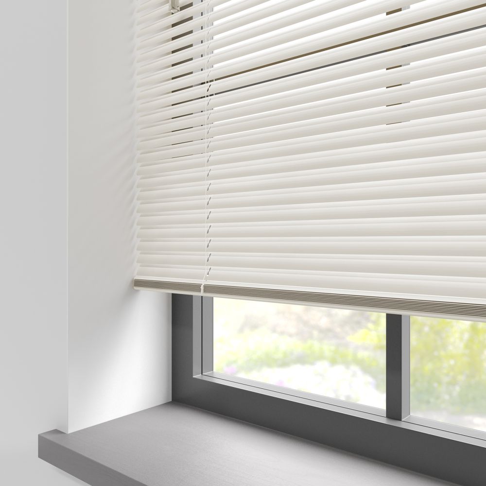 Satin Ivory Aluminium Venetian