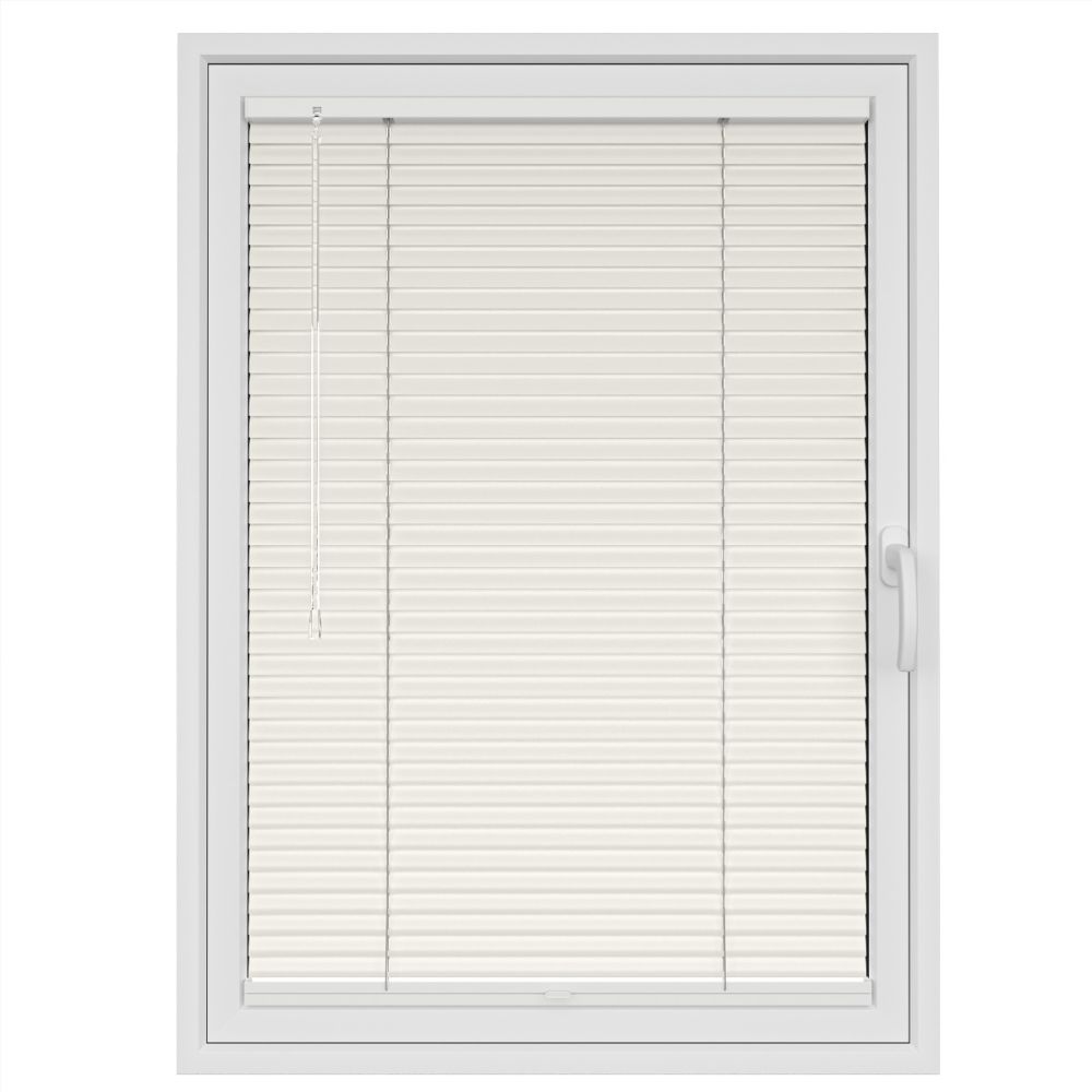 Satin Pure White StickFitLite Aluminium Blind