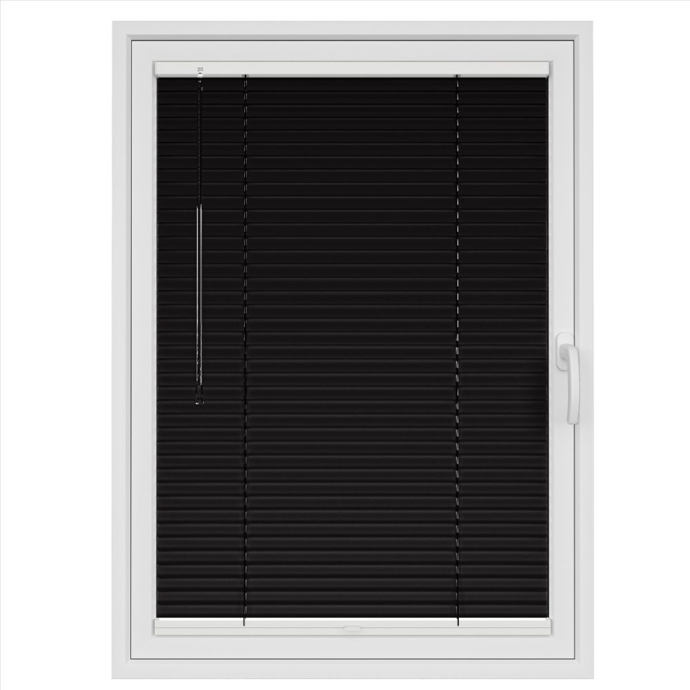 Midnight Black StickFitLite Aluminium Blind