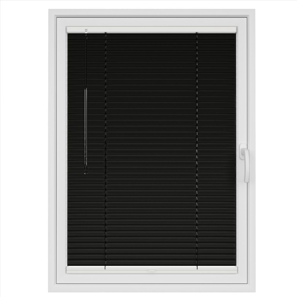 Matt Black StickFitLite Aluminium Blind
