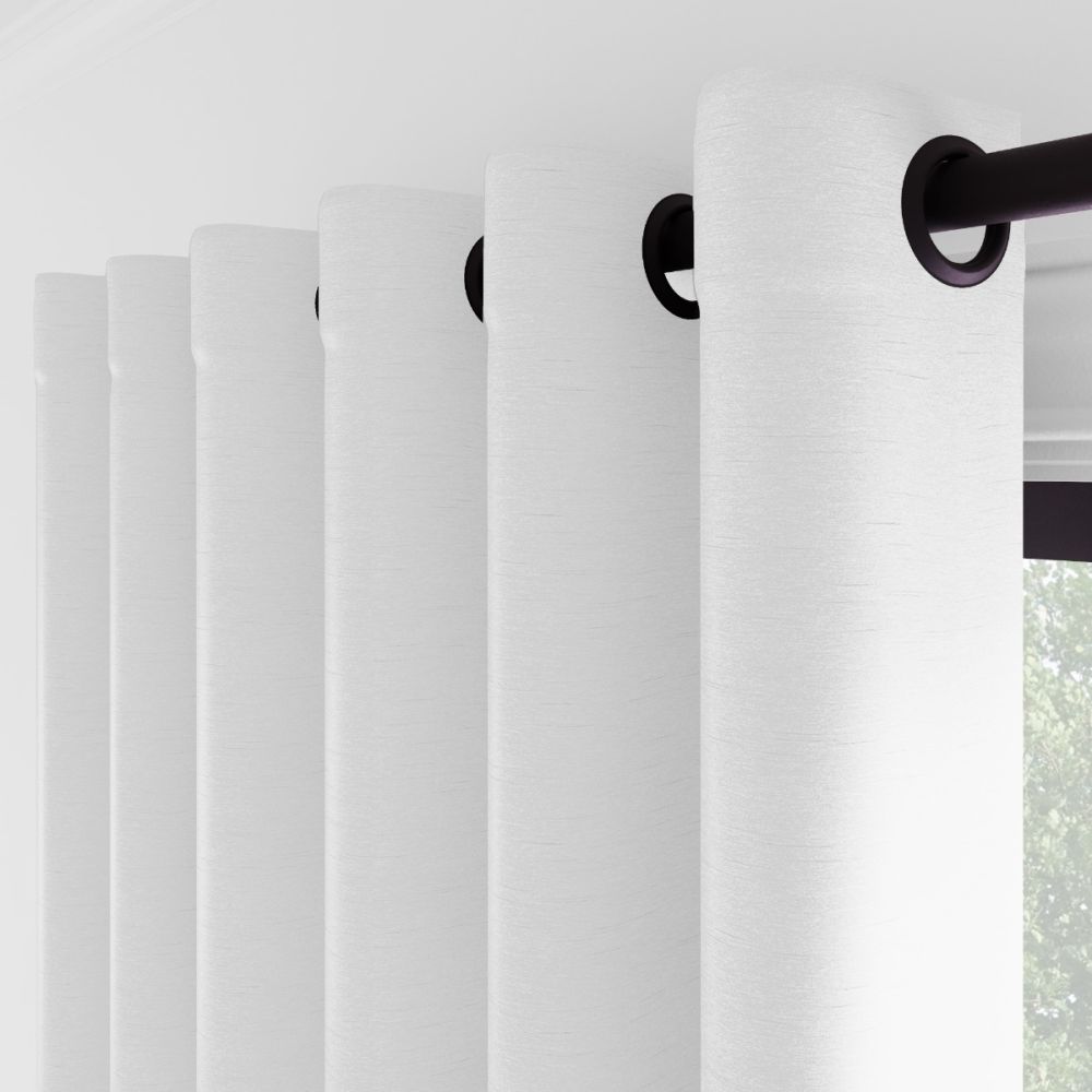 Opulant Faux Silk Perfect White