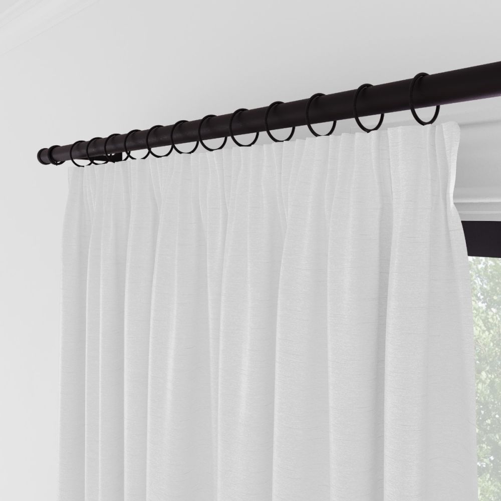 Opulant Faux Silk Perfect White
