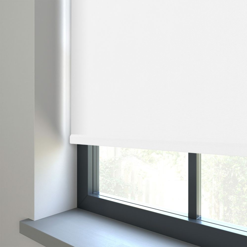 Apex White Roller Blind