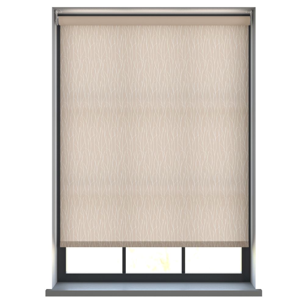 Crown Light Silver Roller Blind