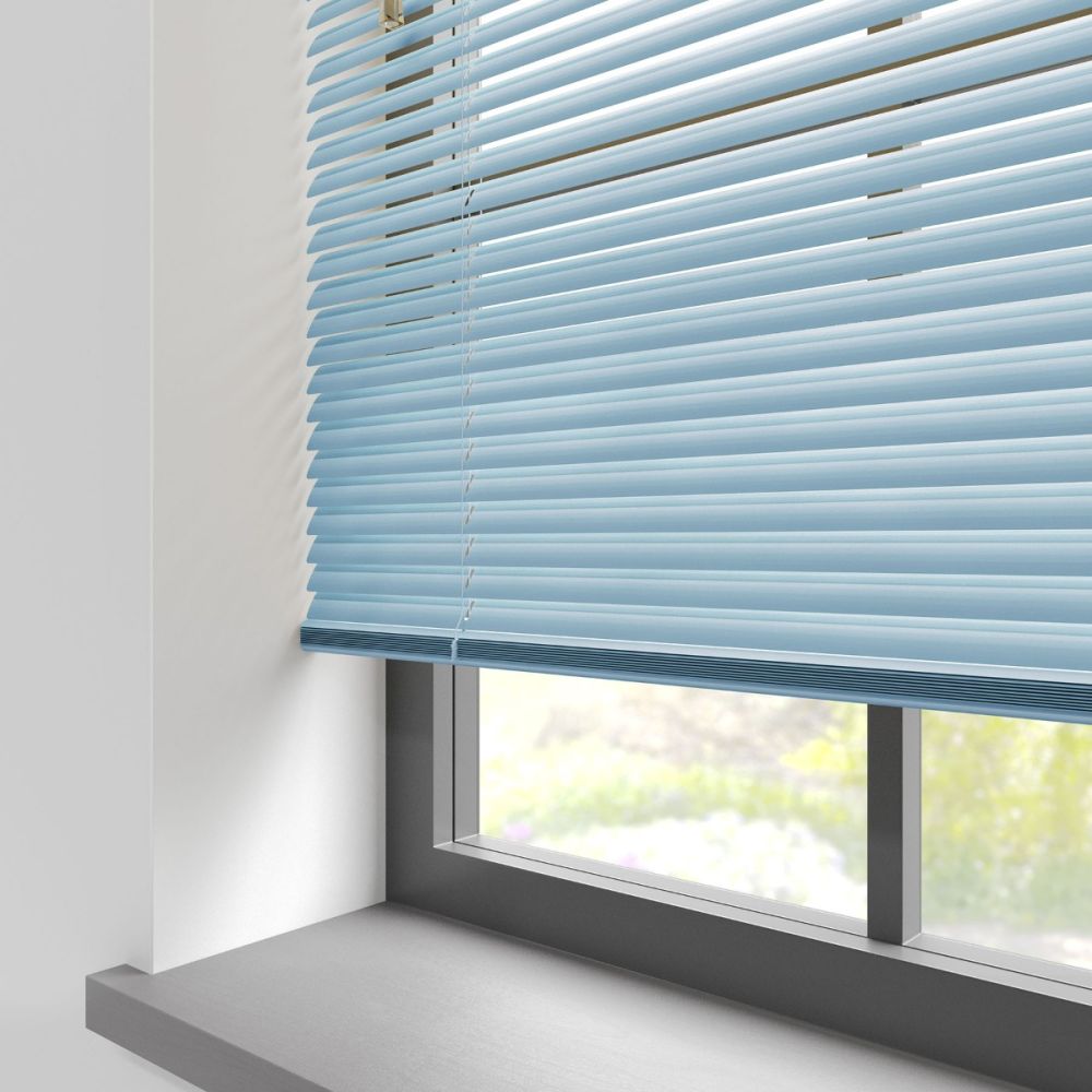 Light Blue Aluminium Venetian 