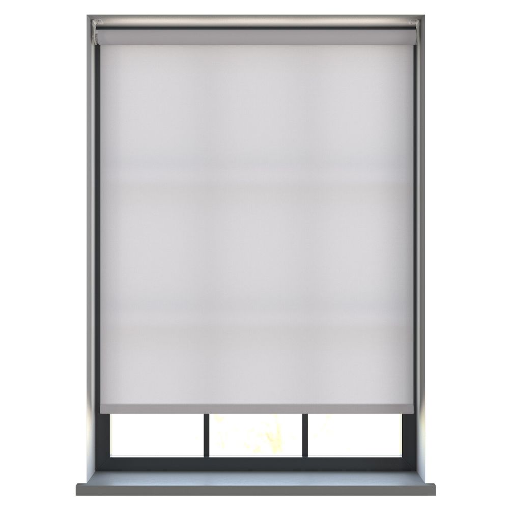Burst Soft Grey - Electric Roller Blind
