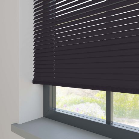 Grain Black Aluminium Venetian