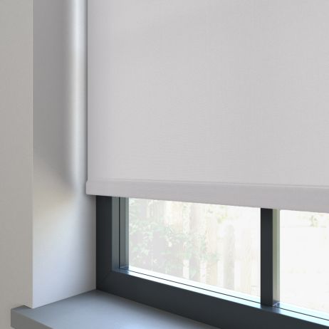 Burst Soft Grey - Electric Roller Blind