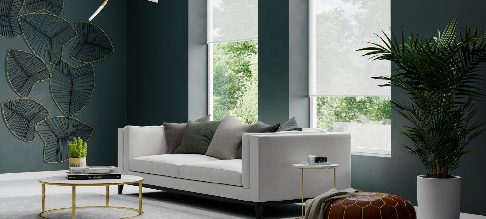 The Best Blinds and Curtains Colours for Green Walls