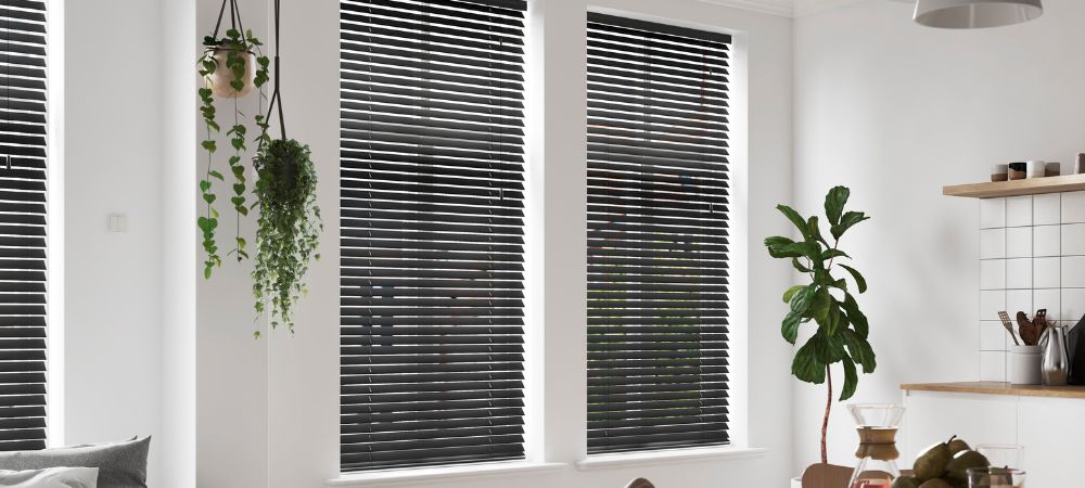 What colour blinds and curtains go with white walls?