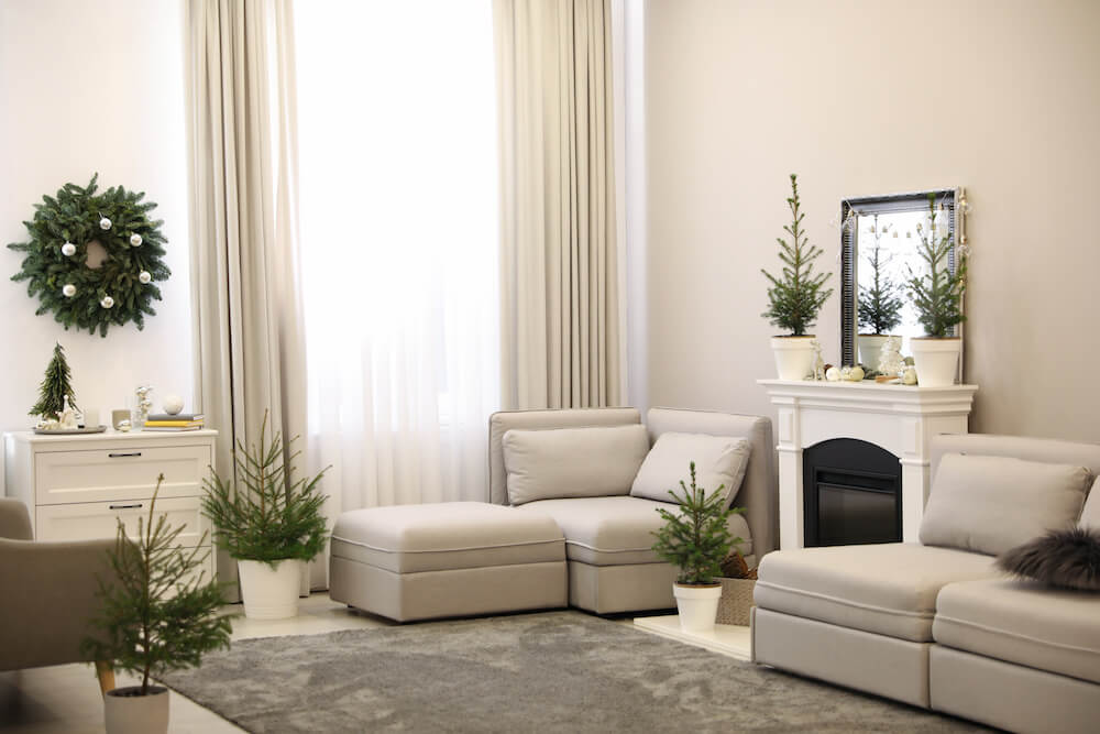 window decorations living room