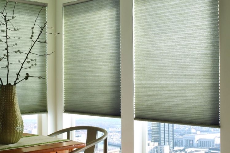 pleated ecofit blind